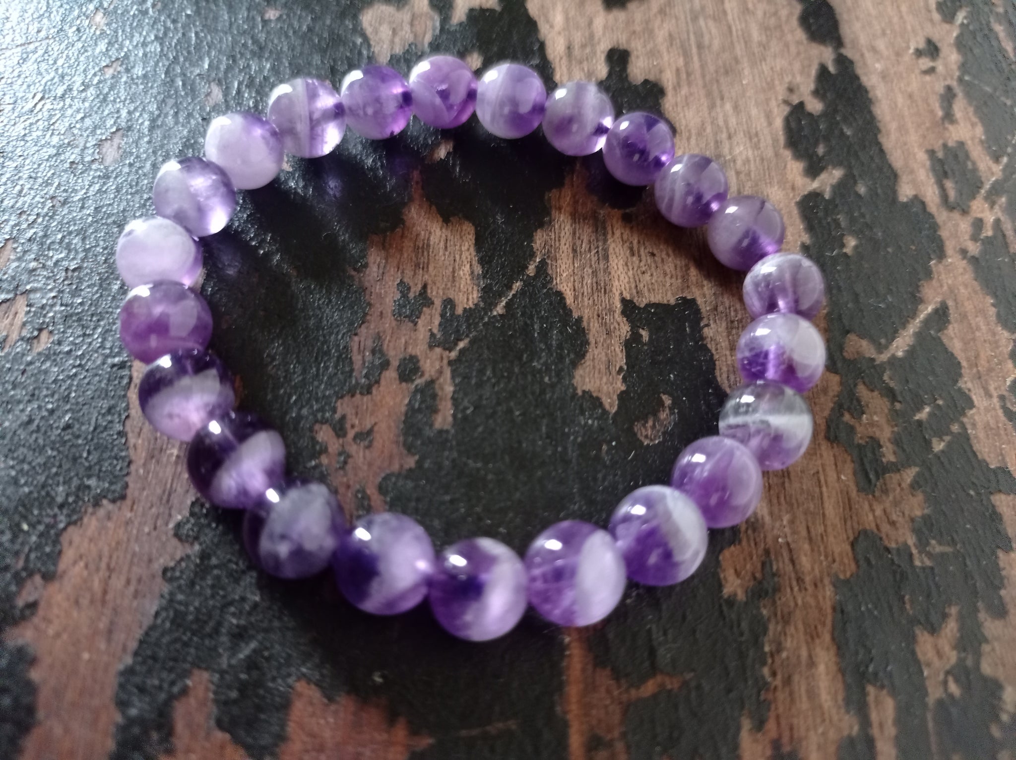 Chevron hot sale amethyst bracelet